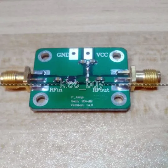 433MHz Low Noise RF Singal Amplifier Module 380-470Mhz LAN FM HF VHF / UHF Ham Radio | Электронные компоненты и