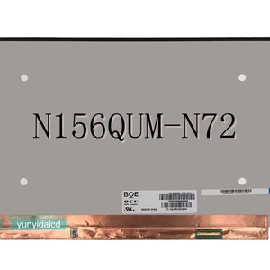 nv156qum n72 nv156qum n72 led screen lcd display matrix for laptop 15 6 uhd 3840x2160 glossy 40pin edp replacement free global shipping