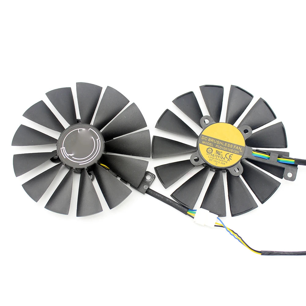 95 мм PLD10010S12H кулер вентилятор для ASUS ROG STRIX Dual RX 470 570 для AMD RX470 RX570 игровая видеокарта вентилятор охлаждения