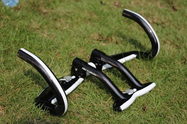 Новый руль TT Сверхлегкий углеродное волокно велосипед к шоссейному замю