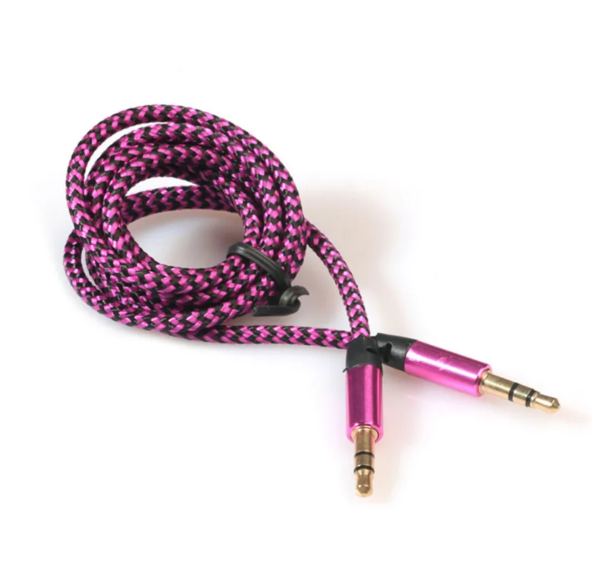 

2018 3.5mm Stereo Car Auxiliary Audio Cable Male To Male for Smart Phone 2018#1