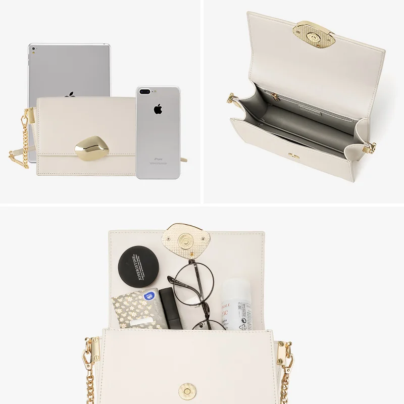 Женская сумка мессенджер LA FESTIN модная маленькая через плечо с цепочкой 2019|Сумки