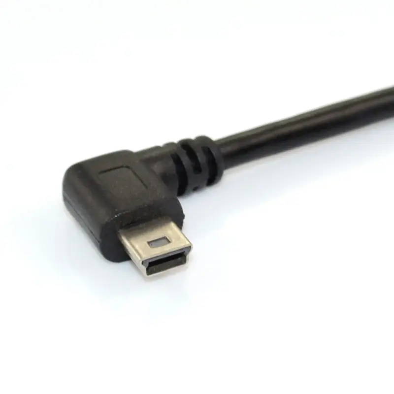 DANSPEED High Speed USB A Male Plug to Mini B 5Pin 90 Degree Left Angle Adapter Data Cable Cord | Электроника