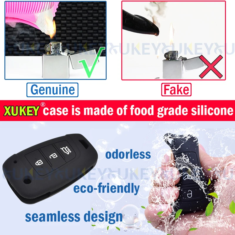 Силиконовый чехол для дистанционного ключа от машины Fob Хонда цивик аккорд CR V Pilot