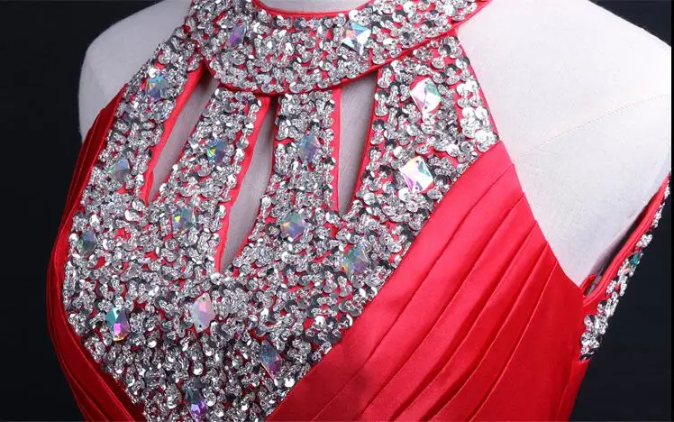 VENSANAC 2018 роскошные блестящие длинные вечерние платья трапециевидной формы с