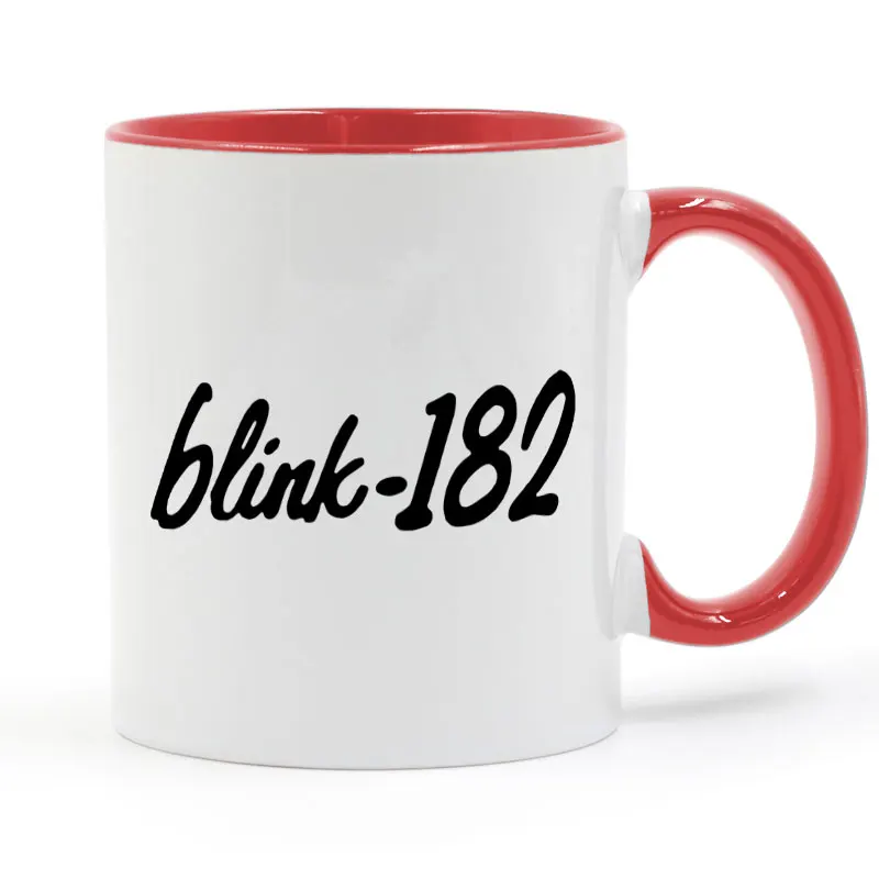 Круглая кружка Blink 182 с принтом керамическая чашка для кофе молока креативные