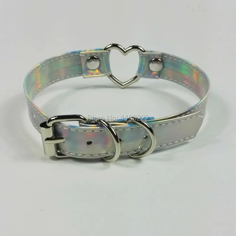 Дизайнерское женское Радужное колье ручной работы голографическое 100% лазерный