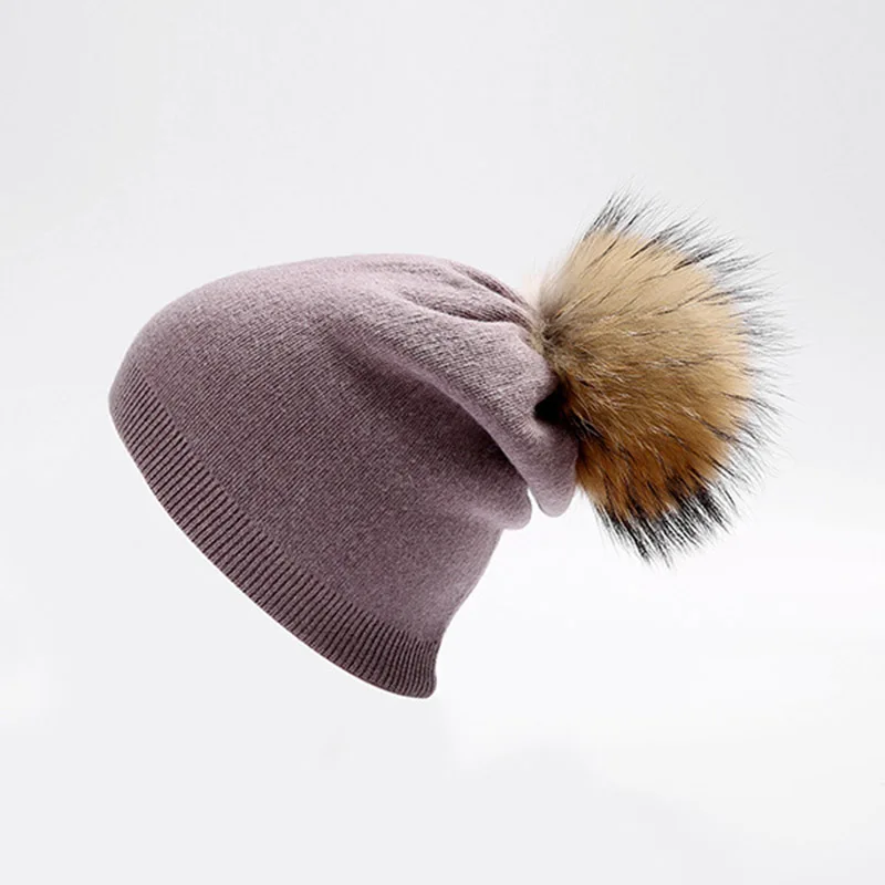 12478 новый для женщин's зимняя шапка кролик Мех животных шерстяная вязаная