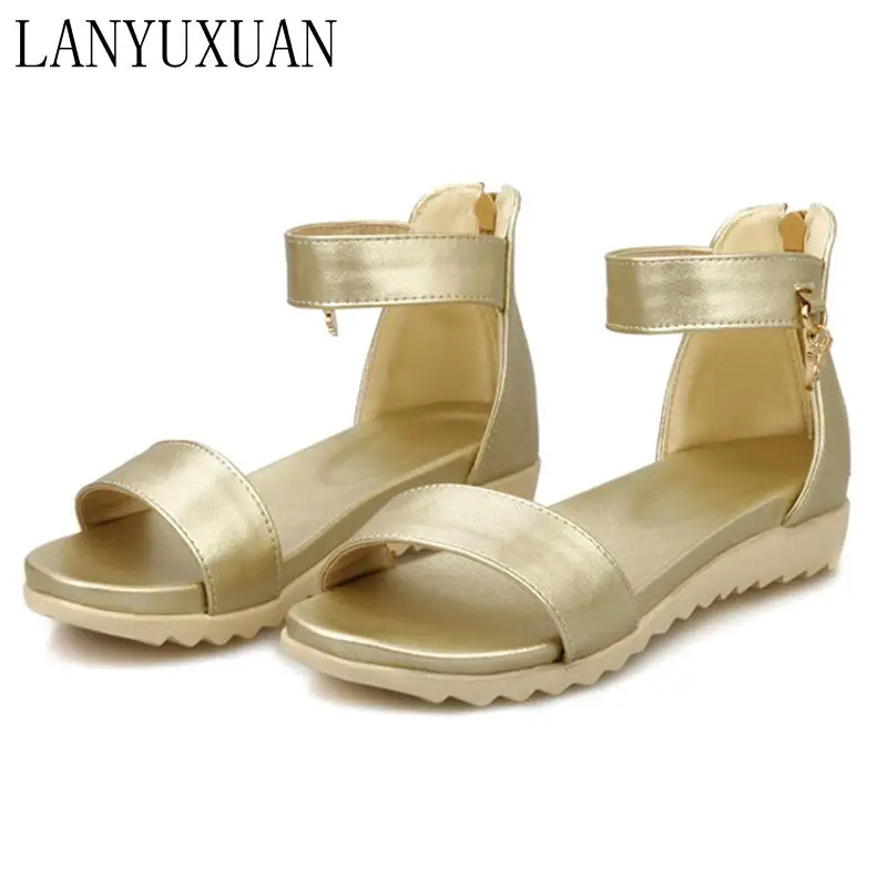 Женские сандалии-гладиаторы босоножки больших размеров Летний стиль 2017 | Обувь