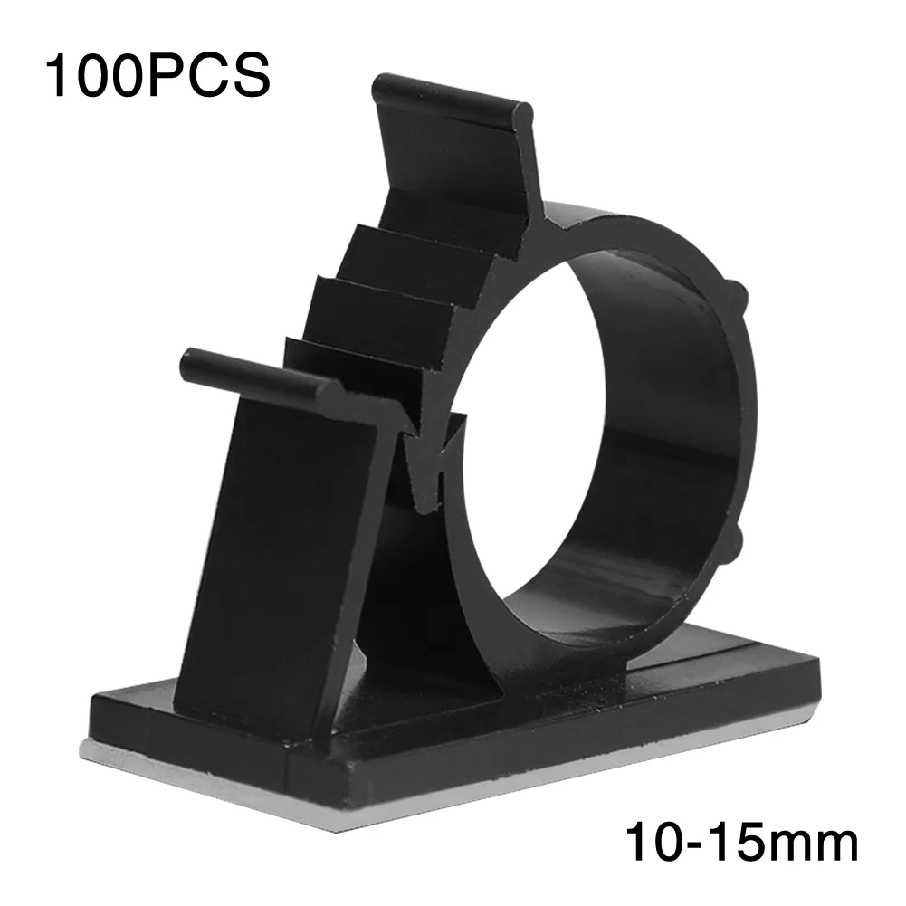 100 шт. многоразовый инструмент универсальный компьютерный кабельный зажим