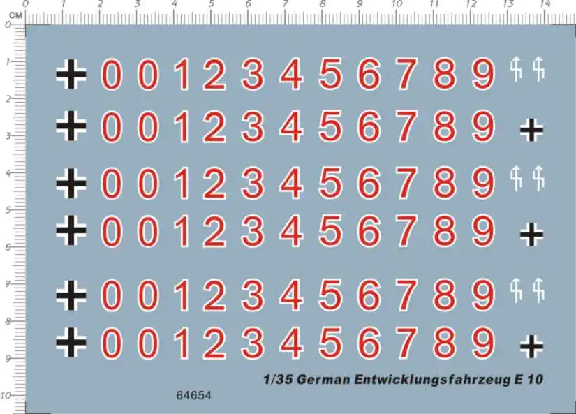 Немецкая модель бака entwiccklungsfahrzeug E 10 1/35|Наборы для сборки моделей| |