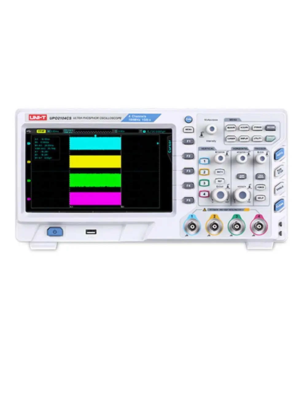 Осциллограф UPO2104CS 8 TFT LCD 100 МГц 4 канала 1GS/s|Осциллографы| |