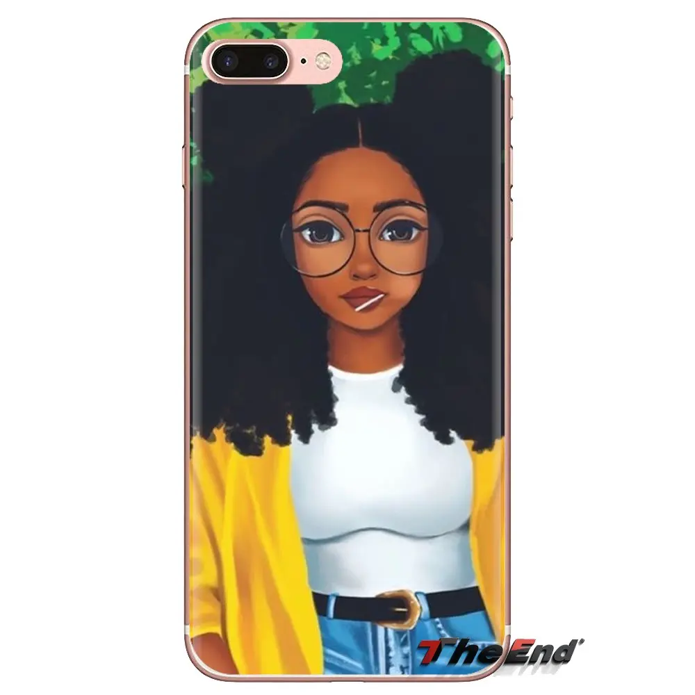 Transparent TPU Skin Case 2bunz Melanin Poppin Aba For LG Spirit Motorola Moto X4 E4 E5 G5 G5S G6 Z Z2 Z3 G2 G3 C Play Plus Mini |