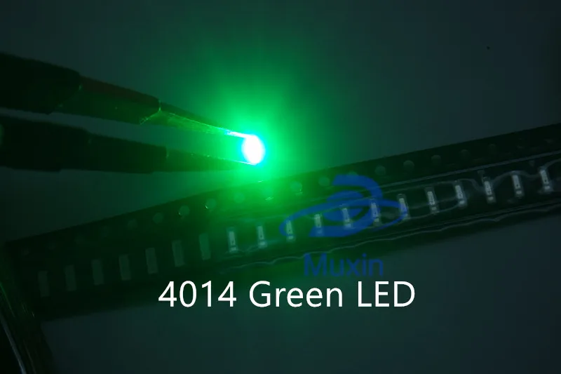 MX 4014 зеленый светодиод SMD 1000 шт 22 24лм 3 0 2 в автомобильные лампы световые бусины RoHs