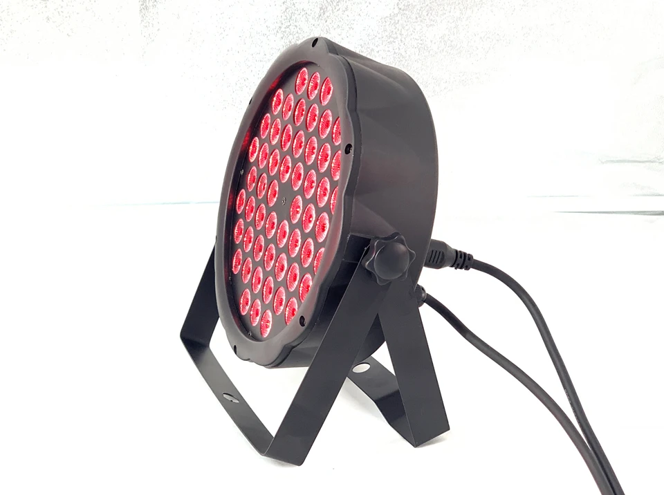 54x4 Вт RGB 3в1 светодиодный Par осветительное оборудование для ди-джеев для сценических световых эффектов диско мыть свет теплый белый+ холодный белый 54x3 Вт par свет