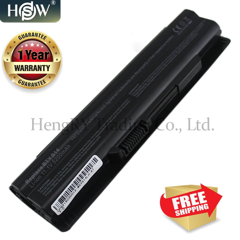 Новый аккумулятор 6 ячеек для MSI GE60 GE70 Series CR41 CX61 CR70 BTY S14|Аккумуляторы ноутбуков| |