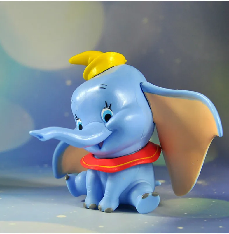Disney детские игрушки 10 см слон Дамбо Аниме Фигурки ПВХ для детей подарок на день