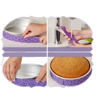 baking tray protection strap strip cake pan strips bake strip belt moist level cake tools protect banding cloth kitchen gadgets