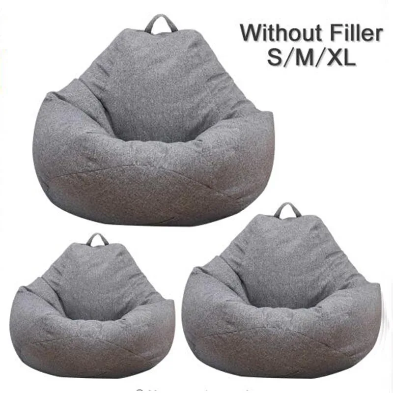 Ленивый мешок Puf Beanbags накладка на стул без наполнителя puff Asiento Pouf диван Cama Divano Poef Bean Boozled Cadeiras Sillones Pufa