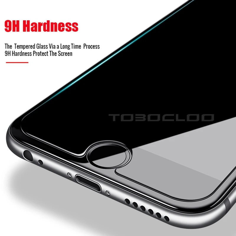 10 шт./партия шт оптовая продажа закаленное стекло для iPhone 4 4S 5 5S SE 5C 6 6s 7 8 Plus X