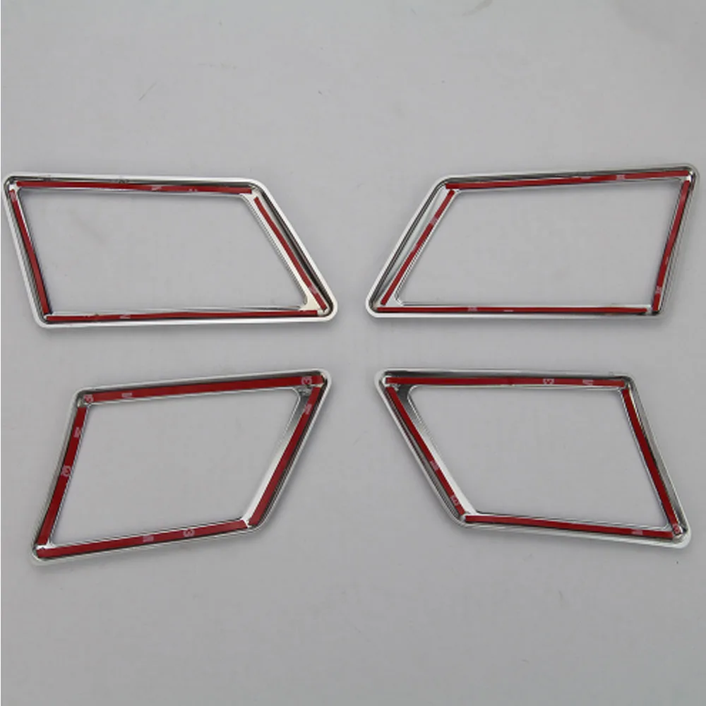 

ABS Car Interior Door Decoration Frame Trim For Mercedes Benz GLK X204 GLK200 260 2009-2015 Car Acessories 4pcs/set