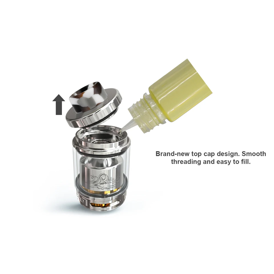 Оригинальный испаритель Ehpro billow X RTA Бак 4 мл 5 Смола 810 дрип тип нижний вверх поток