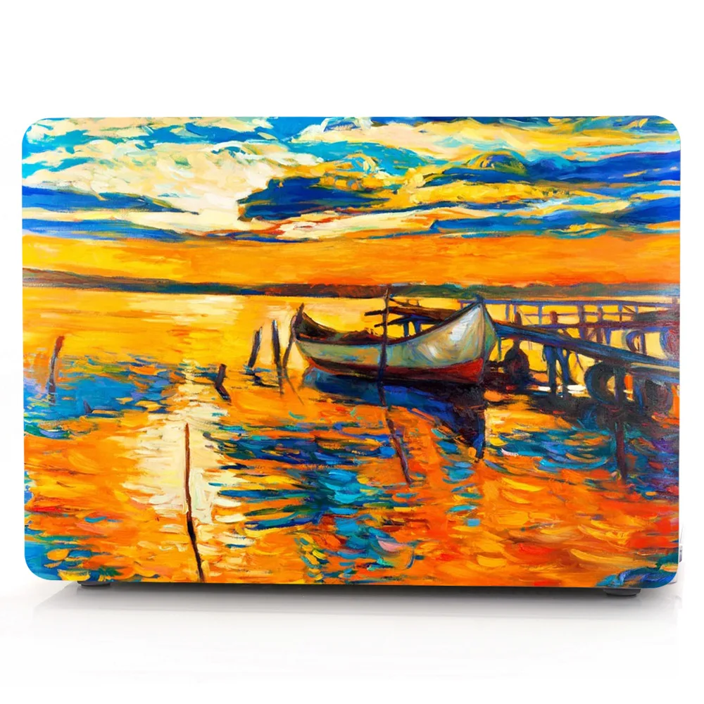Матовый чехол FULCLOUD для Apple Macbook Air 11 13 MacBook Pro 15 Retina 12 3 сумка ноутбука A1707/1707/1708|case for