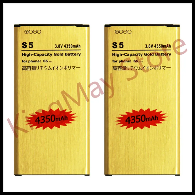 2 шт./лот Высокое качество Золотой EB-BG900BBC EB-BG900BBE акумуляторная батарея S5 Батарея для samsung Galaxy S5 G9006 i9600 Батарея S5