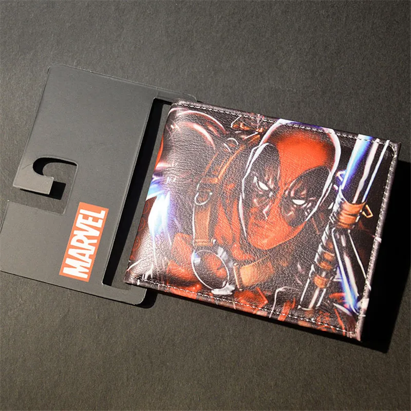Комиксы DC Marvel the dealpool Новый мутант мультяшный кошелек Уэйд Уинстон Уилсон 3D с