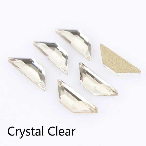 1 Crystal Clear T Форма 3D ногтей стразы камни Flatback камни 30/100 шт 7 цветов DIY украшения для маникюра со стразами для ногтей - Цвет: 1 Crystal Clear