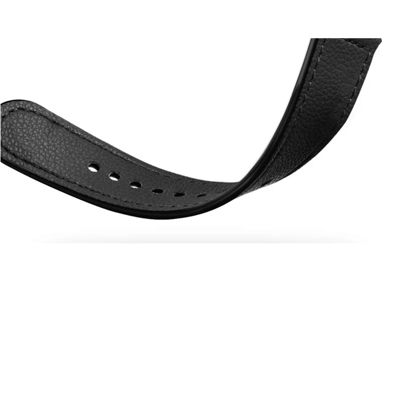 Новые кожаные часы ремешок для Xiaomi Huami Amazfit PACE Смарт часы замена 22 мм ремешок кожаный браслет; унисекс