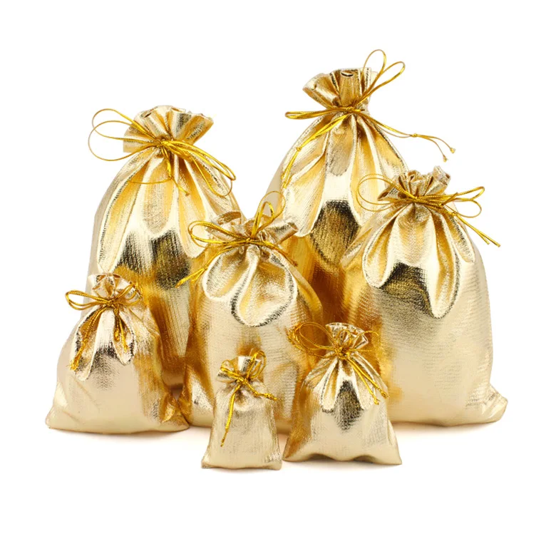 Цвета: золотистый серебристый цвет для упаковки ювелирных изделий Рождество