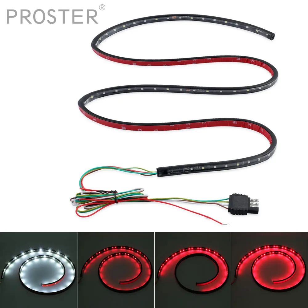 Лента светодиодная водонепроницаемая для задних дверей автомобиля 22 Вт 12 в пост.