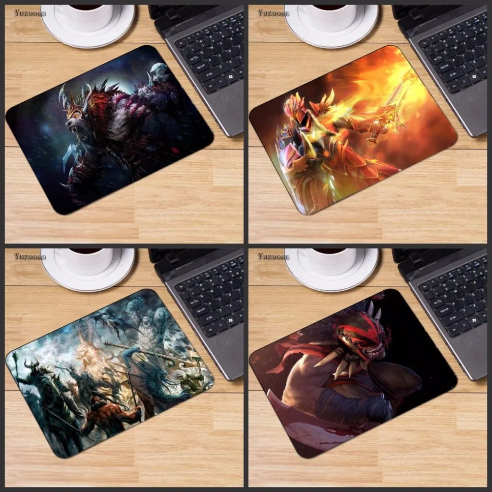 Коврик для мыши Yuzuoan Dota 2 игровой коврик высокого качества ноутбук компьютерный