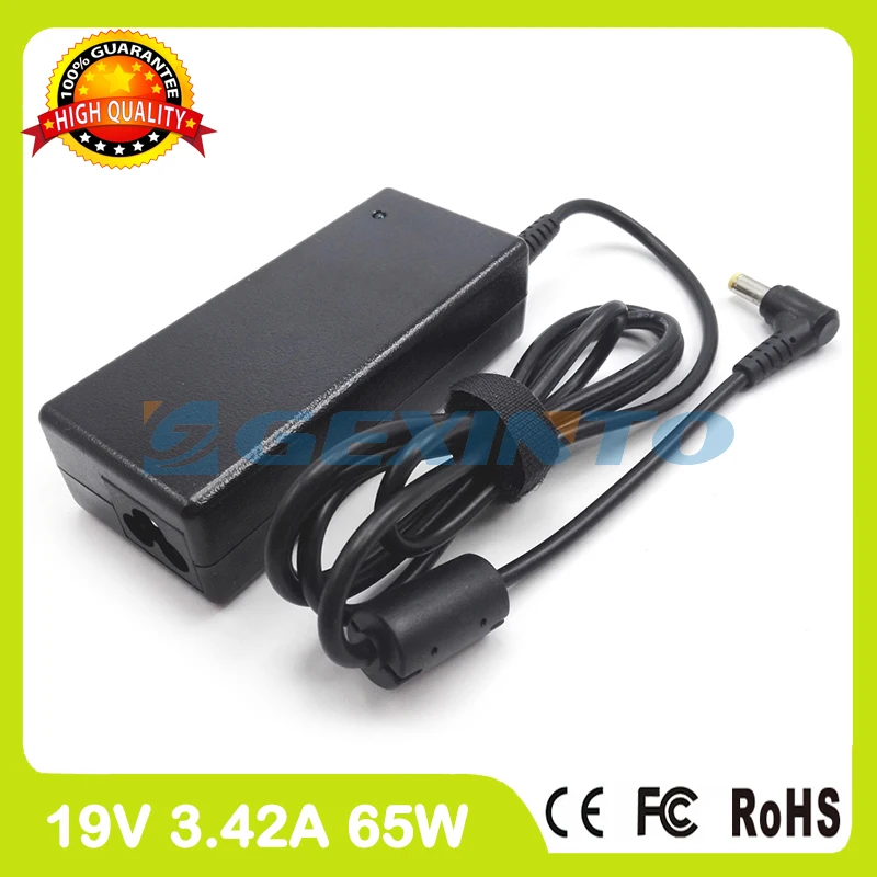 

19V 3.42A laptop charger adapter 0335A1965 for asus P42E Pro80Sc Pro32VT Pro4L Pro80Jt R400D N82JG R409JF S46CB X450VE U31JG