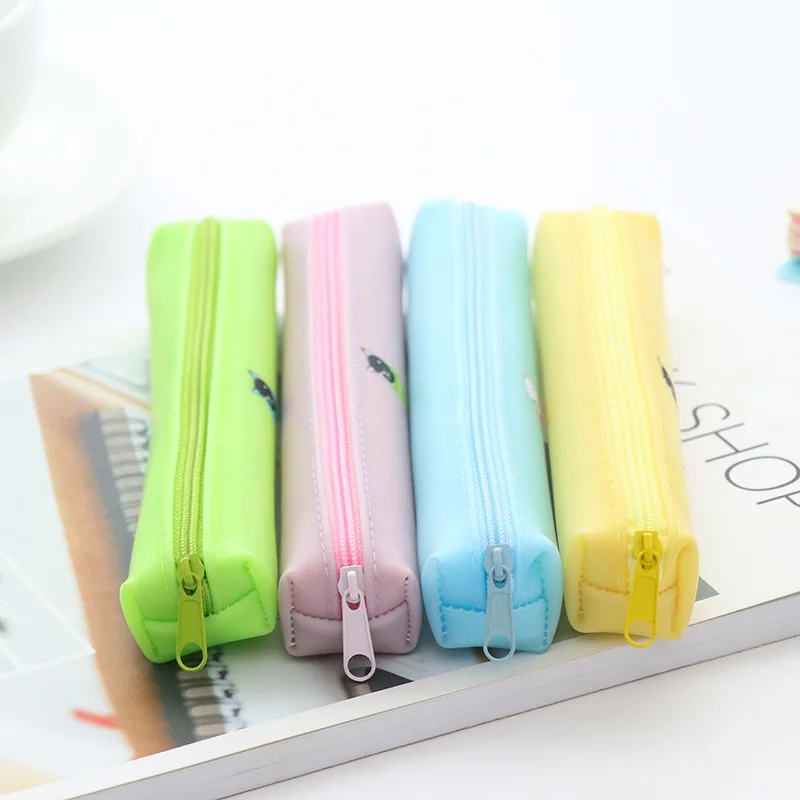 Милый школьный Карандаш Чехол котенок канцелярских принадлежностей для