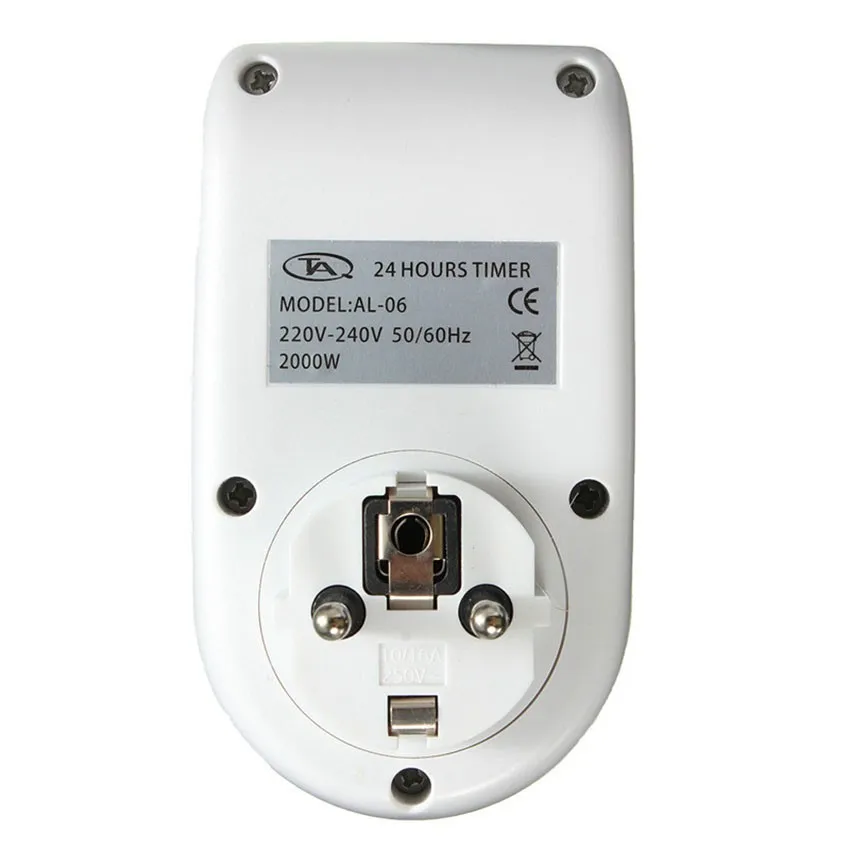 Высокое качество 24 часа таймер 220 V-240 V 50/60Hz 2000W цифровой выключатель с Таймером С UK socekt и штепсельная вилка британского стандарта