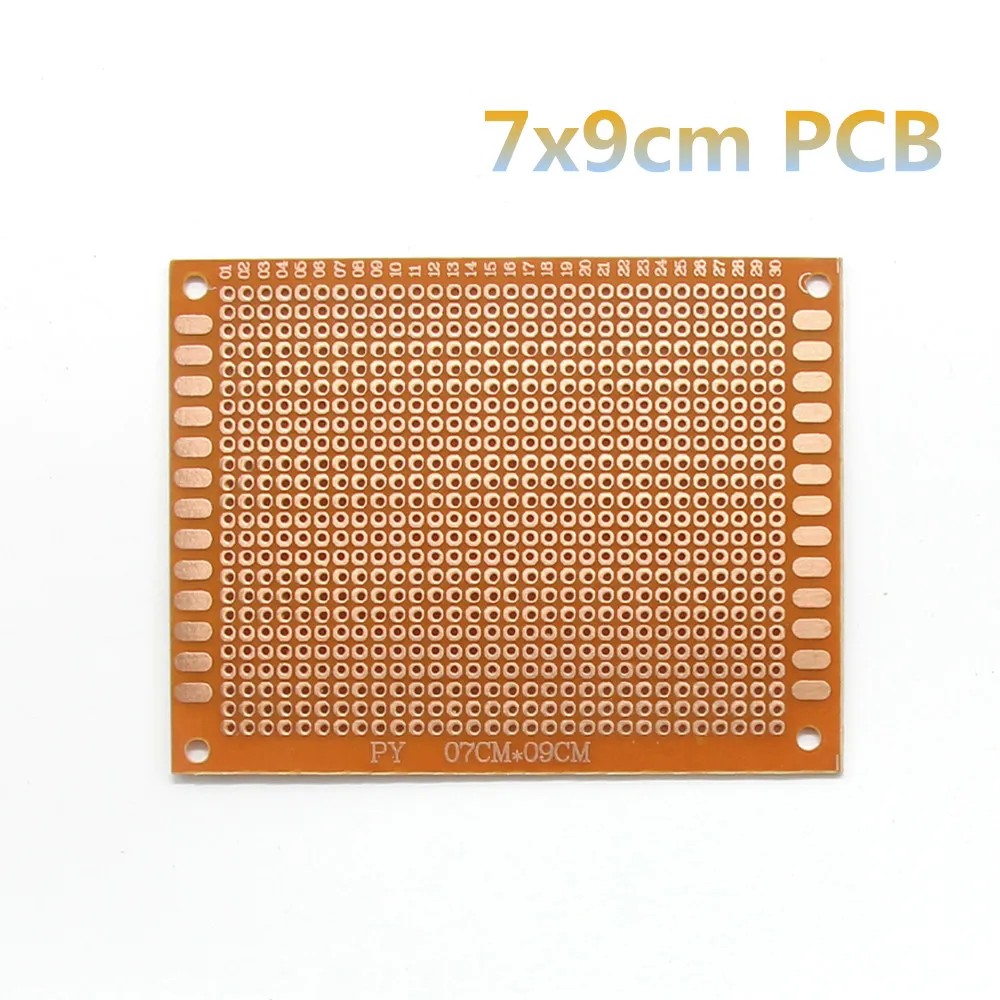 5 шт. 7x9 см 7*9 DIY Прототип бумага PCB Универсальный Эксперимент Матрица платы