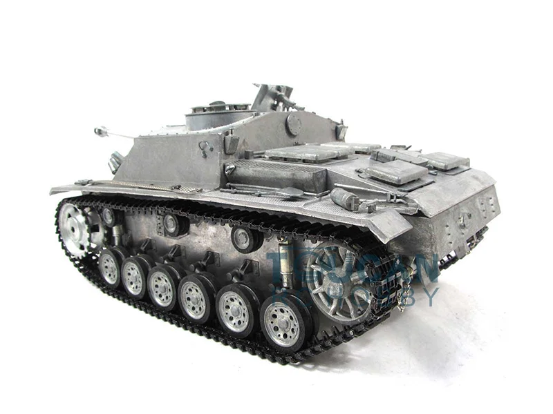 100% Металл Mato 1/16 Stug III RTR RC Танк инфра отдача ствола металла цвет 1226 TH00665|rc tank infrared|rc