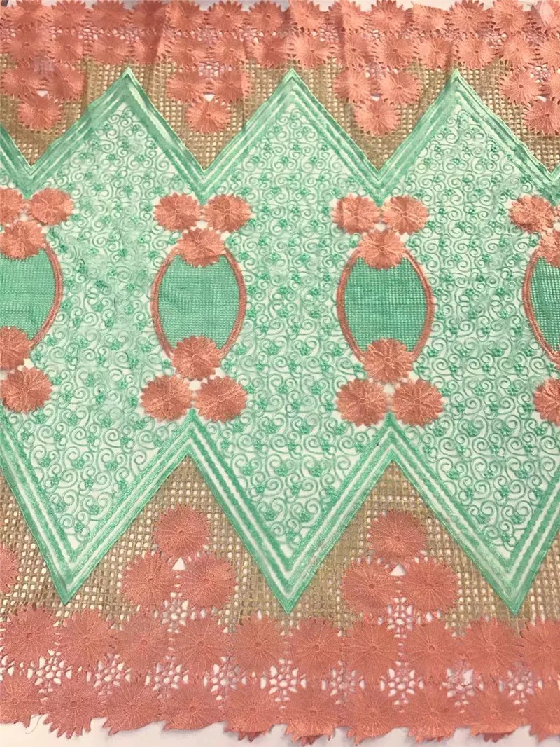 Африканский кружевной ткани 2017 высокое качество кружево вышивка Нигерии ws1561 |