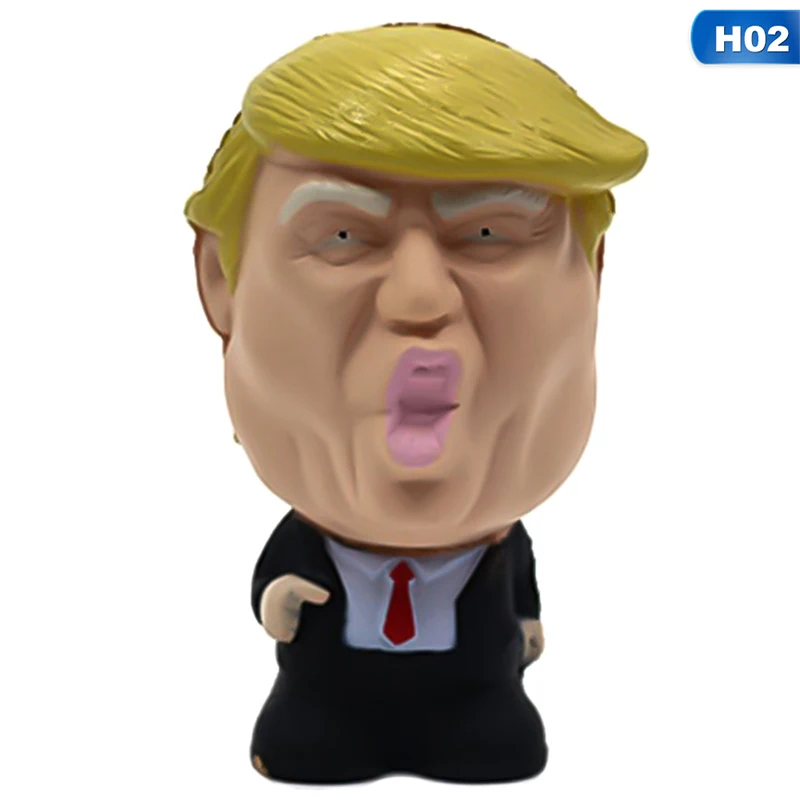 Squeeze Toy Америка президент г-н Трамп Squishy PU моделирование Personage антистресс Squishes Игрушка снятие стресса подарок