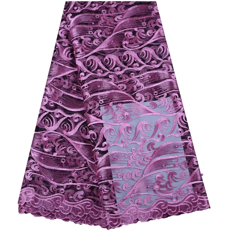 Новинка 2019 африканская кружевная ткань нигерийские кружева с вышивкой для