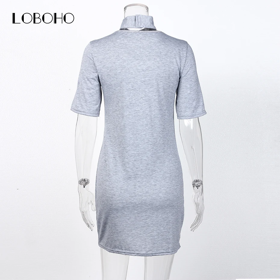 Европейский Стиль Футболка Платье Лето 2017 короткий рукав повседневные платья