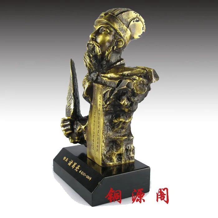 Ge Kongming Чжу Geliang медь источник медные украшения Чжугэ Ци Zhihui бронзовые ремесел Фэн