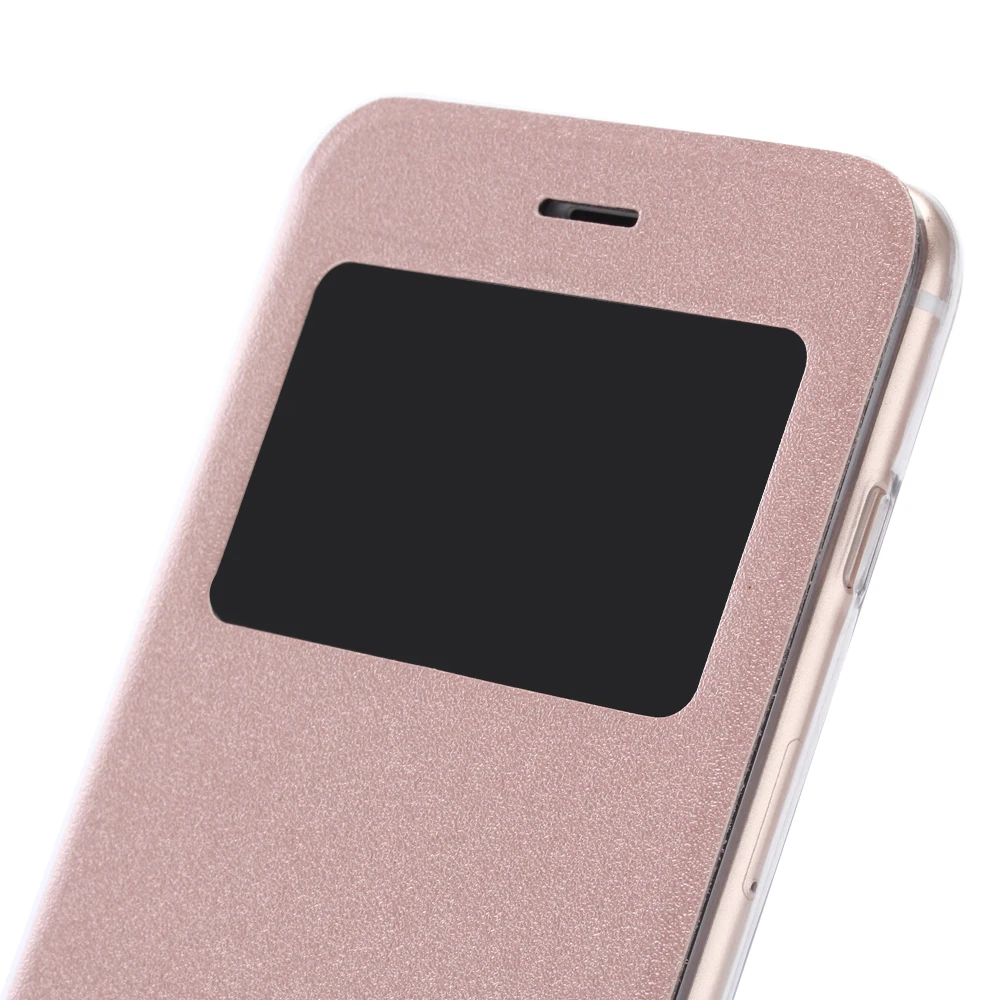 Горячая Роскошный умный сенсорный тонкий флип чехол с подставкой для iPhone 5 5S 6 7 8