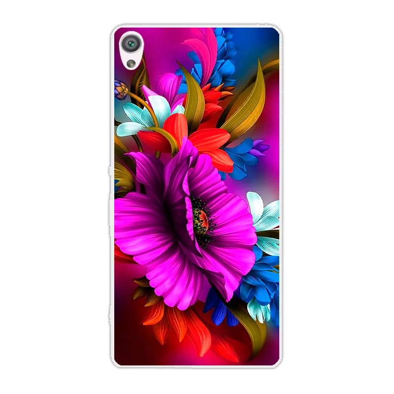 Для sony Xperia XA F3111 ТПУ Fundas для sony XA задняя крышка 5,0 дюймов Slim Silicone для sony F3111 F3112 бабочка телефон случаях