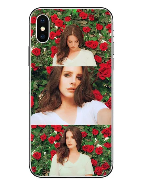 Модный сексуальный певец модель Lana Del Rey Жесткий ПК Coque телефонные чехлы Чехол для