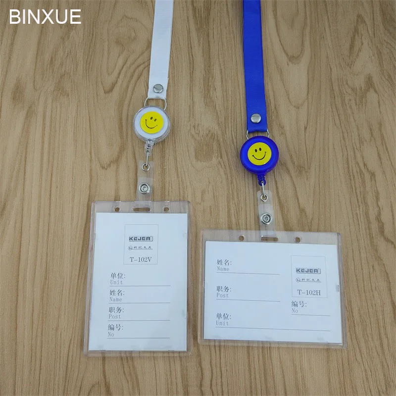 Держатель для карт BINXUE держатель и идентификационных можно вешать на этикетку