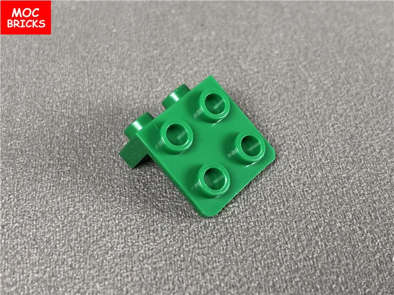 10 шт./лот красочный кронштейн 1x2 2x2 подходит для образовательных строительных