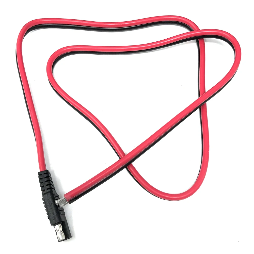 DIY 100 см 12AWG 30A вилка sae жгут удлинитель Соединительный кабель удлинительные линии